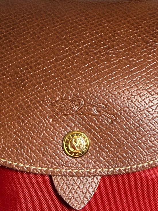 Longchamp Le Pilage Foldable Red Backpack main image 13